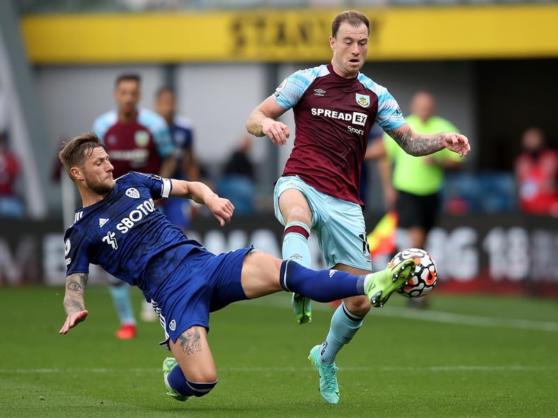 7 - Found himself in a battle, stood up to it well. Couldn't get complete control when the ball was played up top by Burnley.
Photo by Jan Kruger/Getty Images.