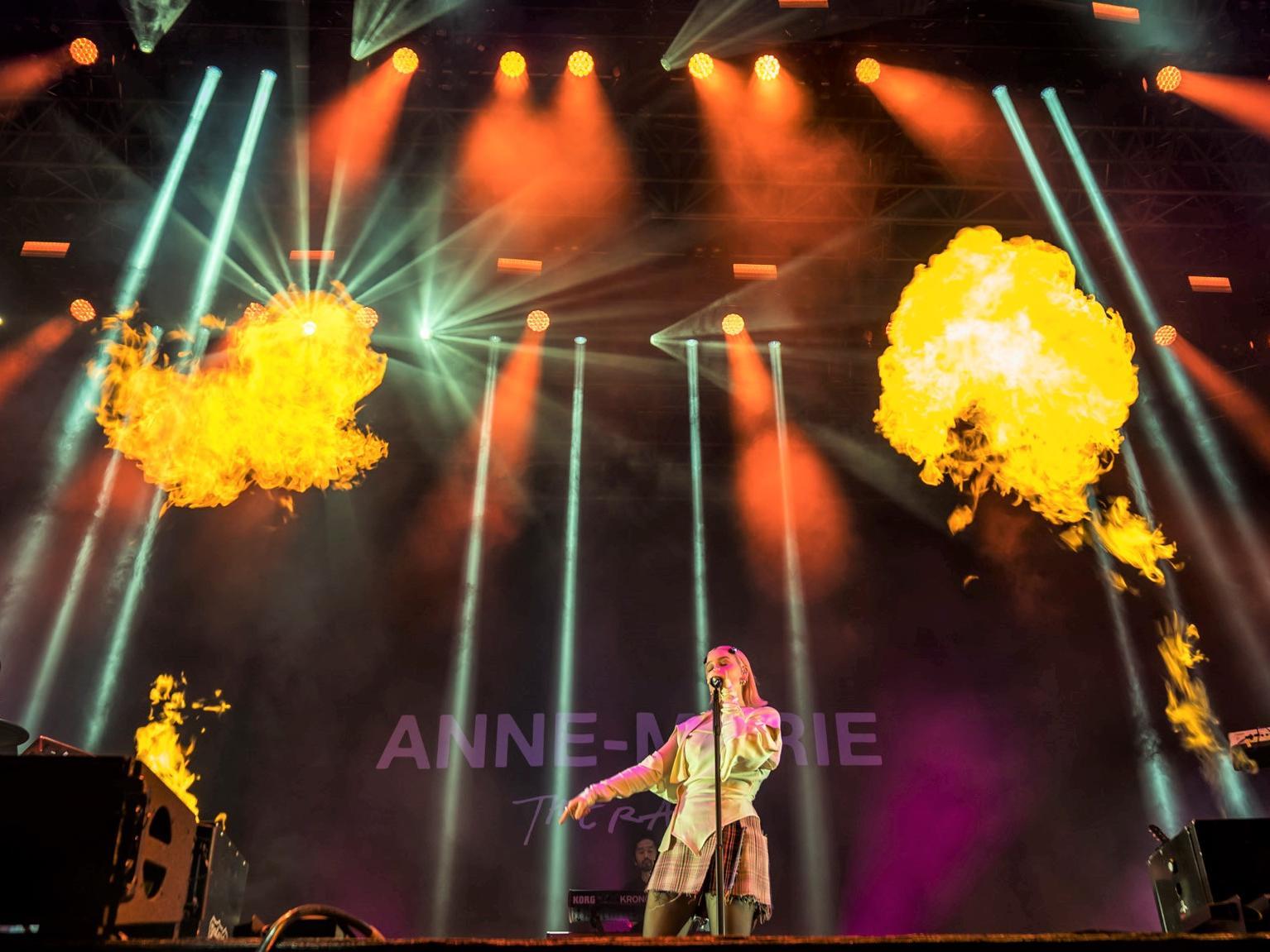 Anne-Marie at Scarborough Open Air Theatre. Picture; Cuffe and Taylor