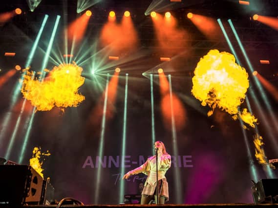 Anne-Marie at Scarborough Open Air Theatre. Picture; Cuffe and Taylor
