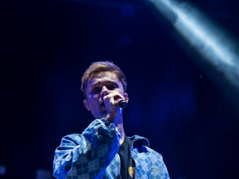 HRVY was one of the support acts. Picture; Cuffe and Taylor