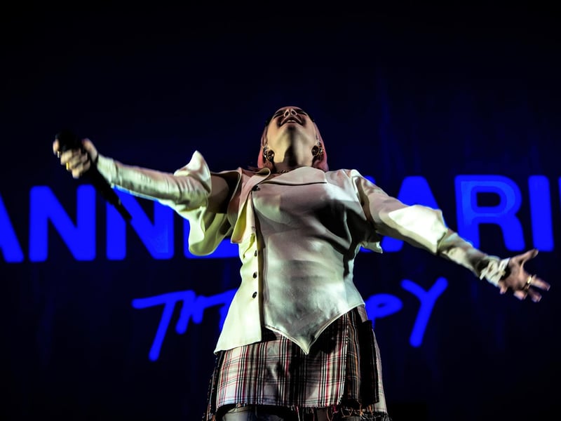 Anne-Marie at Scarborough Open Air Theatre. Picture; Cuffe and Taylor