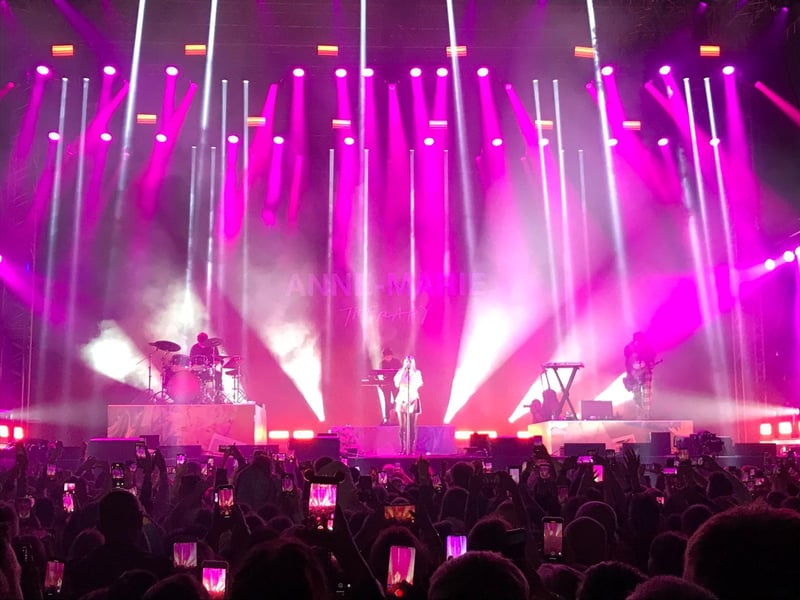Anne-Marie at Scarborough Open Air Theatre. Picture: Steve Bambridge