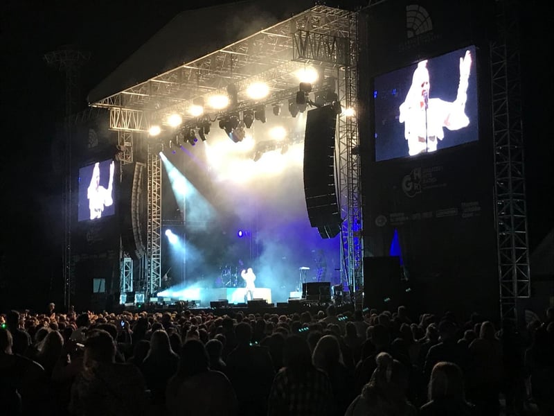 Anne-Marie at Scarborough Open Air Theatre. Picture: Steve Bambridge