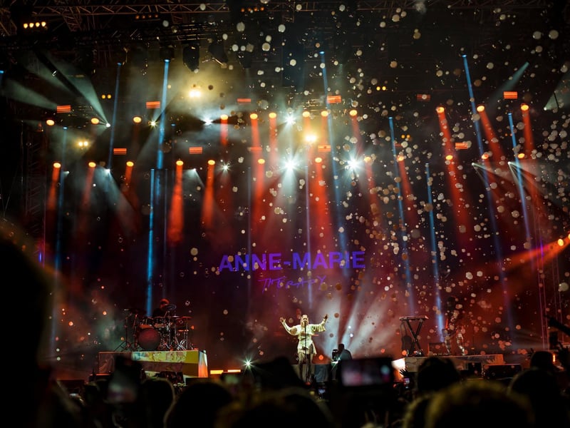Anne-Marie at Scarborough Open Air Theatre. Picture; Cuffe and Taylor