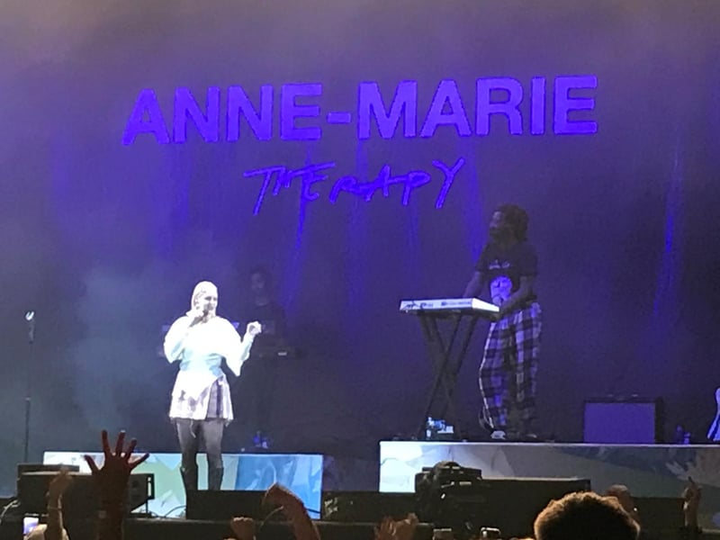 Anne-Marie at Scarborough Open Air Theatre. Picture: Steve Bambridge