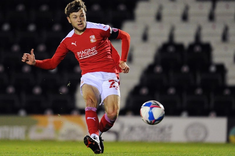 Twenty-one-year old winger Stevens has had loan spells at both Swindon Town and Bradford City since joining Leeds and a trial at Harrogate Town but a move to League Two side Barrow now looks likely, judging by reports.  Photo by Alex Burstow/Getty Images