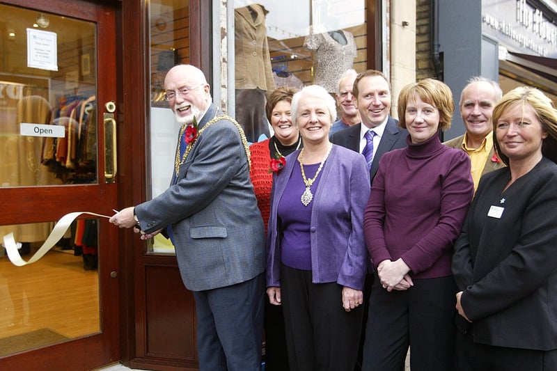 New Forget Me Not Trust charity shop opened at Brighouse in 2008.