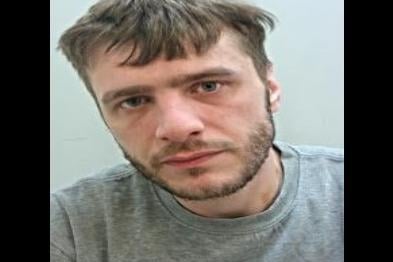 Police want to speak to Thomas Green in connection with a number of burglaries in Preston.

Green, 35, from Preston, is 6ft tall, of medium build, with blue eyes and brown cropped hair. He has a scar on his forehead and two scars on his eyebrows.

He is also wanted on recall to prison.

Anyone who has information on Green's whereabouts is asked to email 3923@lancashire.police.uk or call 101. For immediate sightings call 999.