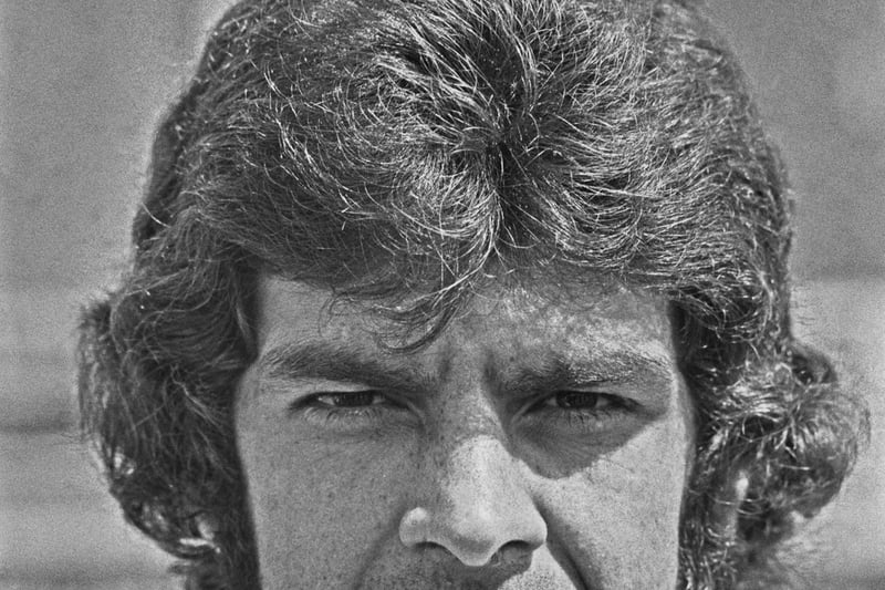 Mick Bates pictured in July 1974 ahead of the new season.