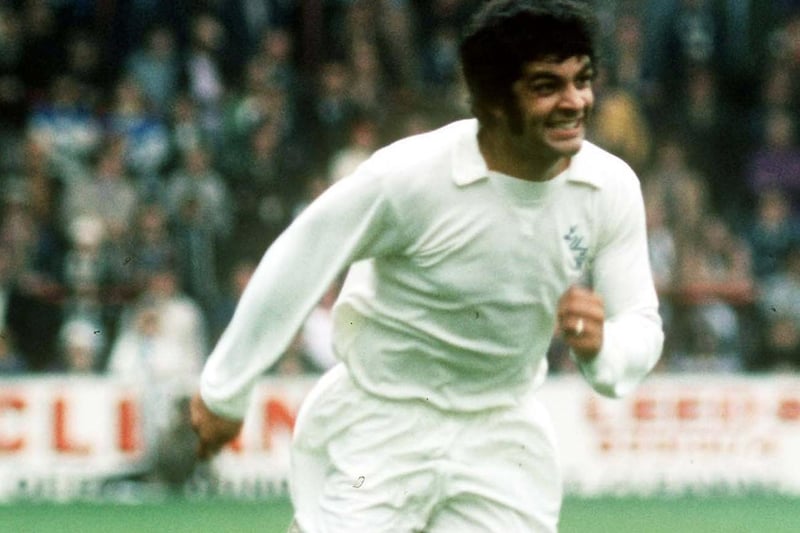 Mick Bates in action during the early 1970s.