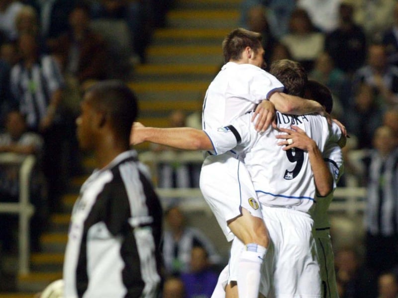 Share your memories of Leeds United's 2-1 win against Newcastle United in September 2001 with Andrew Hutchinson via email at: andrew.hutchinson@jpress.co.uk or tweet him - @AndyHutchYPN