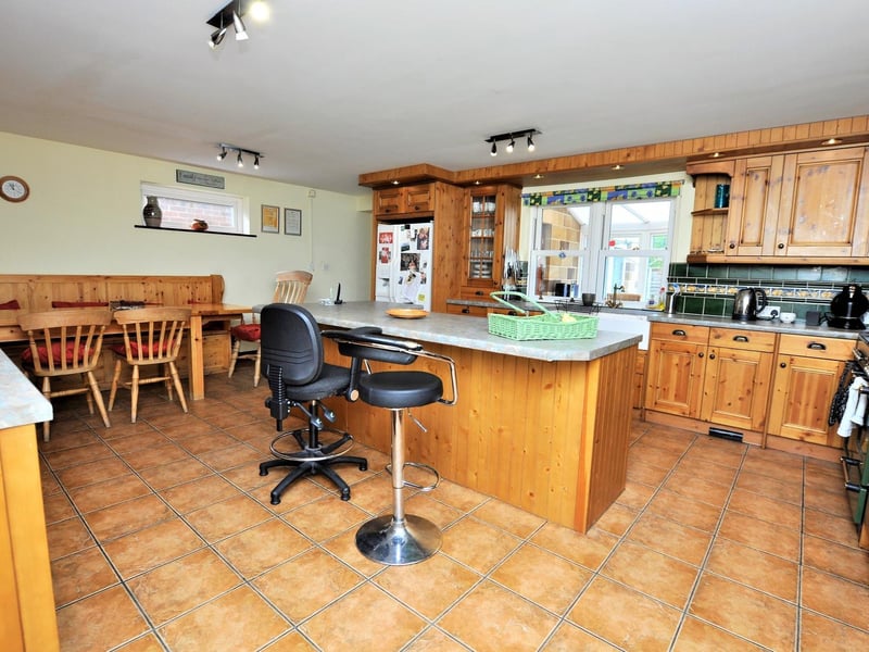 The Lilacs kitchen.