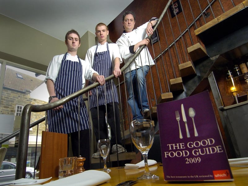 Rob Green’s restaurant Greens made it into the Good Food Guide 2009.