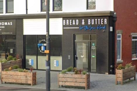 Bread & Butter | 10 Liverpool Road, Penwortham, Preston PR1 0AD | Rating: 4.7 out of 5 (129 Google reviews) "Lovely atmosphere, wonderful staff, tasty menu."