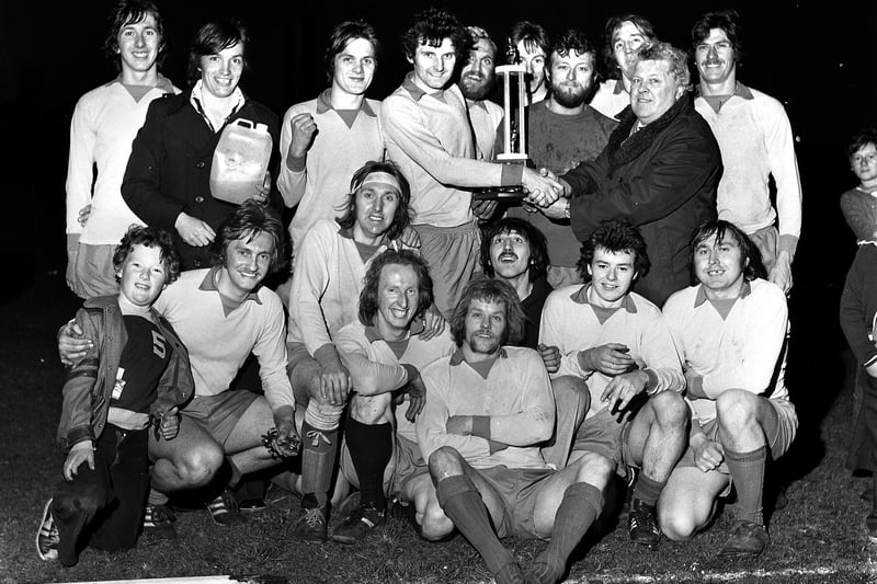 Church House FC who were the Victoria Cup winners in Wigan in 1978