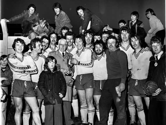 Ince FC win the Crawford Cup in 1978