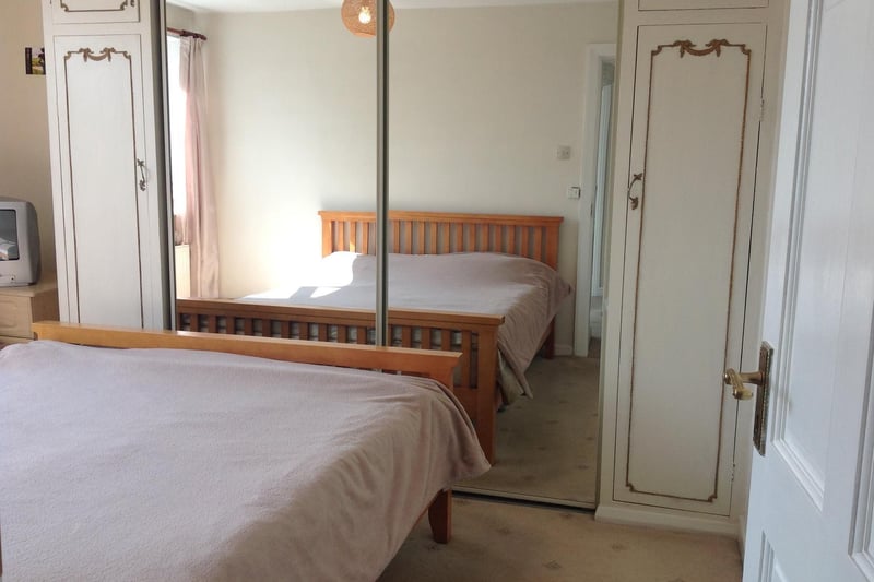 Example of another bedroom on the first floor.