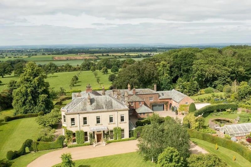 This Grade II listed 18th century estate comes with its own outdoor swimming pool, tennis court and triple garage. 

The house itself comprises eight bedrooms, six bathrooms, five reception rooms, and has numerous period features such as fireplaces, polished wooden floors, panelled doors and ornate carved cornices. 

It also has a study room, dressing room, attic room, library, maid’s kitchen, sitting room, playroom, dining room, storage space and drawing room.