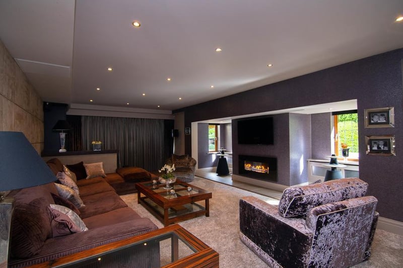 Another great feature of this house is the fully fitted cinema room with B & O sound system.