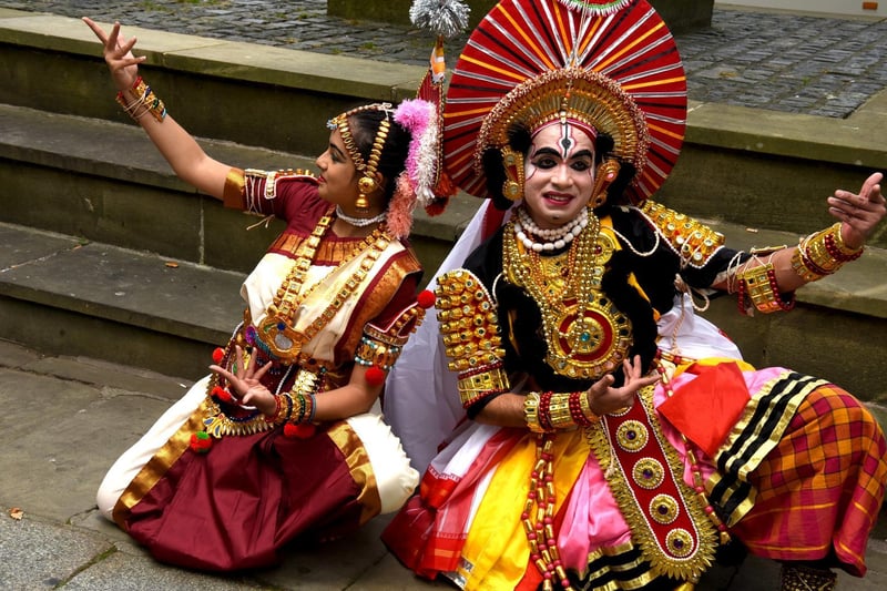 Yakshagana dancers