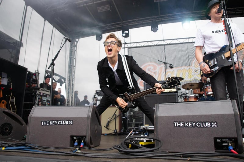 There was a surprise performance from special guests McFly to the delight of crowds at The Key Club stage