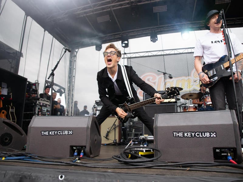 There was a surprise performance from special guests McFly to the delight of crowds at The Key Club stage