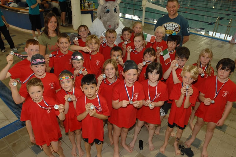 District Schools Swimming Final. Second place Aspin Park Primary School.
