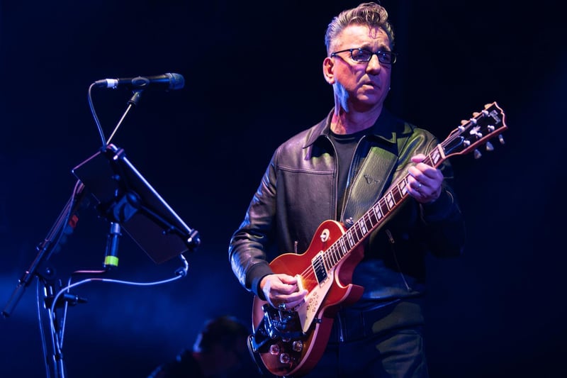 Richard Hawley live at the Piece Hall in Halifax (Pictures by Frank Ralph)