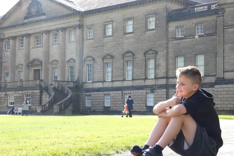 Shelly Hiorns said: "Family time at Nostell Priory last week."