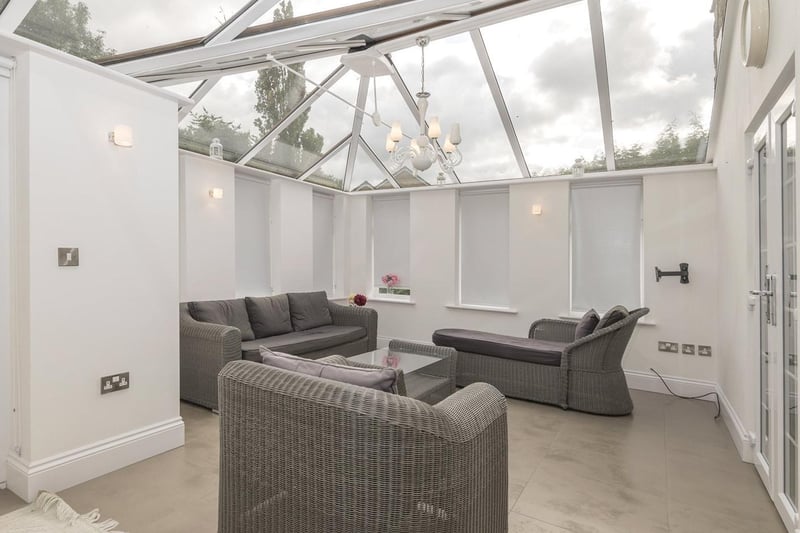 A great addition tot he ground floor accommodation is this orangery.
