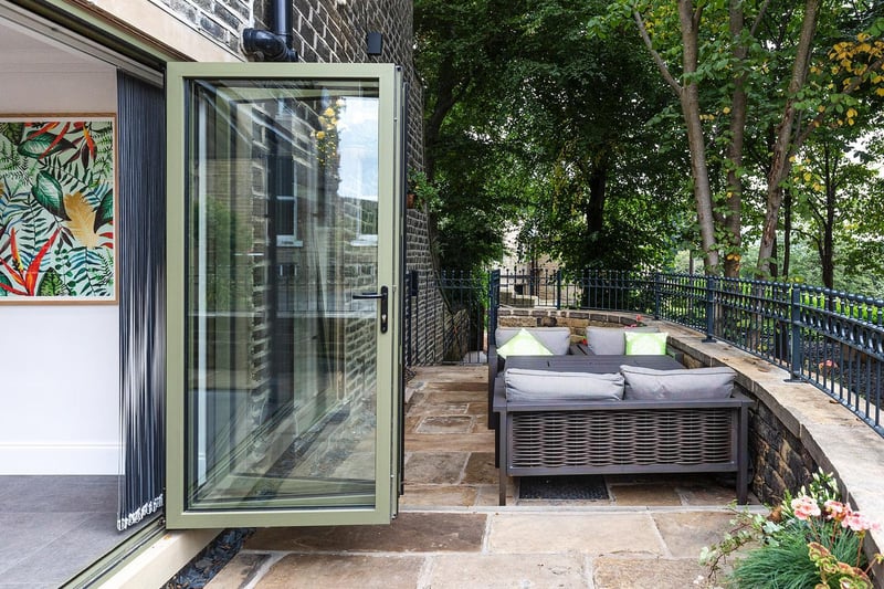 Step outside to enjoy this lovely terrace facility