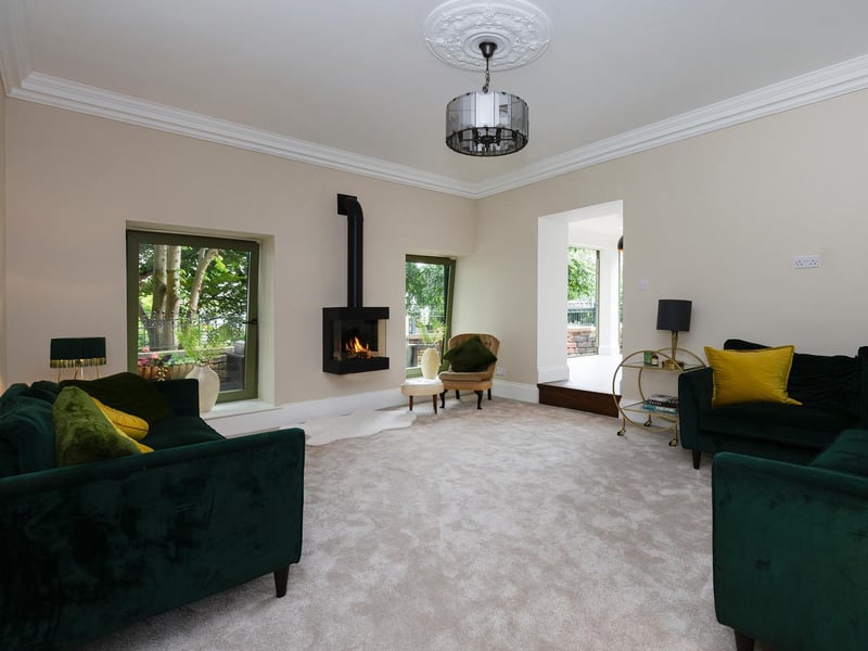 A light and spacious room in which to relax.