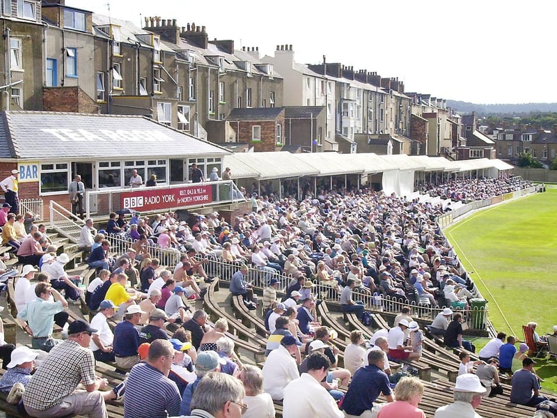 The fans lap up the action at Scarborough Cricket Festival