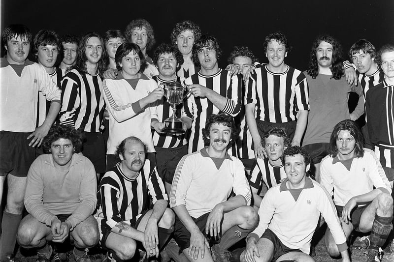 Winners of The Lythgoe Cup, Wigan AFC squad in 1978