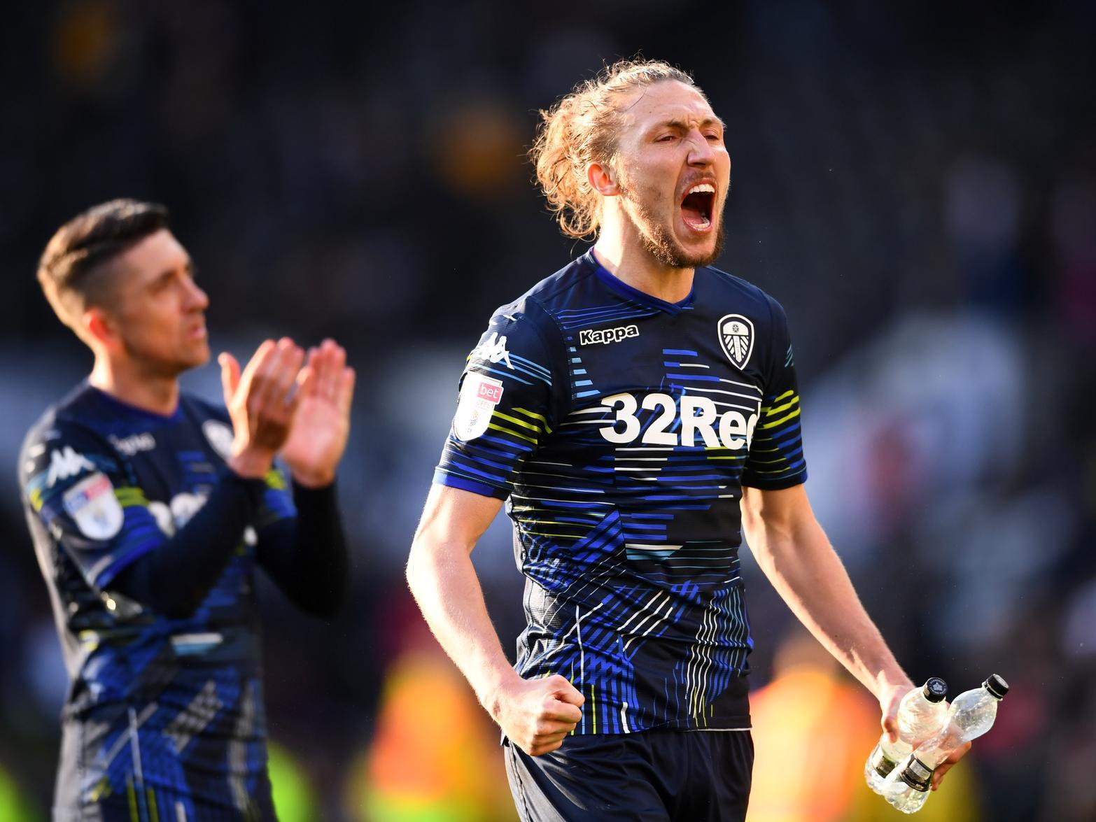 Luke Ayling in the 'Bus Seat' kit.