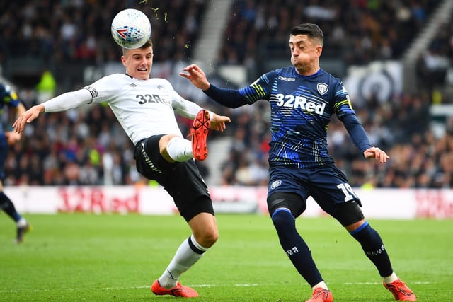 This one’s unique. At first glance, the 2018/2019 away strip is navy. Classic? Tick. But look closer and it’s plastered with something like pinstripes’ more hectic, multi-coloured older cousin.

Donned in the happier of the two play-off semi-final legs, this design promised bold and modern, but ended up making a bus seat out of Kemar Roofe’s torso.