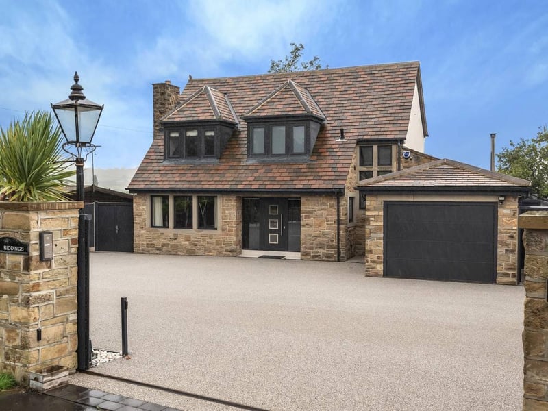 The property is located in the sought-after village of Kearby, which is surrounded by the delightful unspoilt countryside of the Lower Wharfe valley. It is ideally located for those who want to live in a rural environment but commute into work, as it is within easy driving distance of Leeds, Wetherby and Harrogate. The property is approached via a large, electric security gate with intercom leading to an extensive driveway in front of a single integral garage.