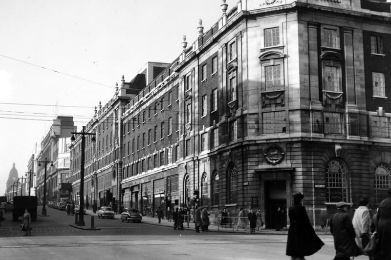 The Headrow in 1957.