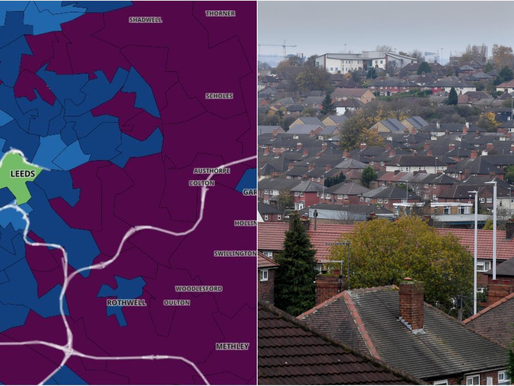 Covid in Leeds: The Leeds areas with the highest infection rates as ...