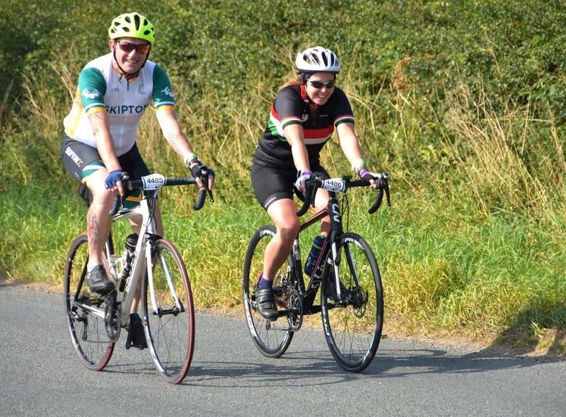 Ribble Valley Ride 2021. Pictures by David Bleazard