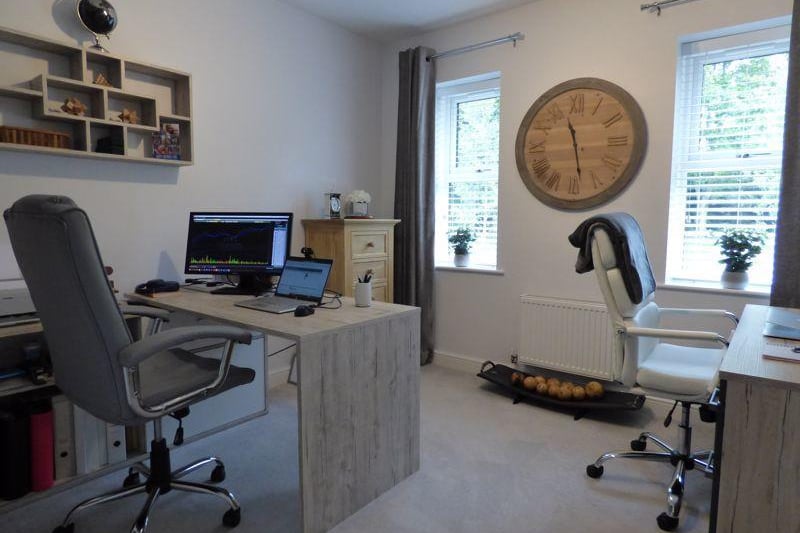 Guidem Park, Lancaster. A beautiful office offers space to work. Picture courtesy of Lancastrian Estates.