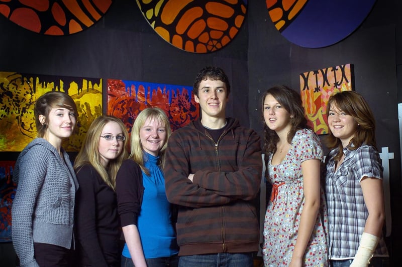 Whitby Community College students are in the top ten for GCSE Art and Design.