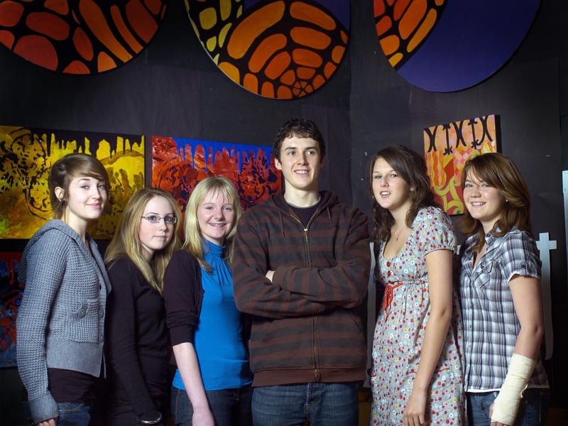 Whitby Community College students are in the top ten for GCSE Art and Design.