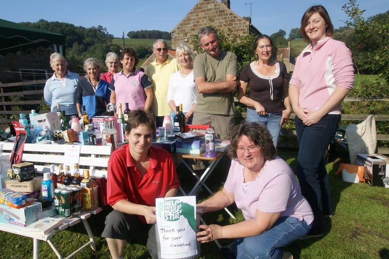 A coffee morning at Grosmont raises money for Macmillan.