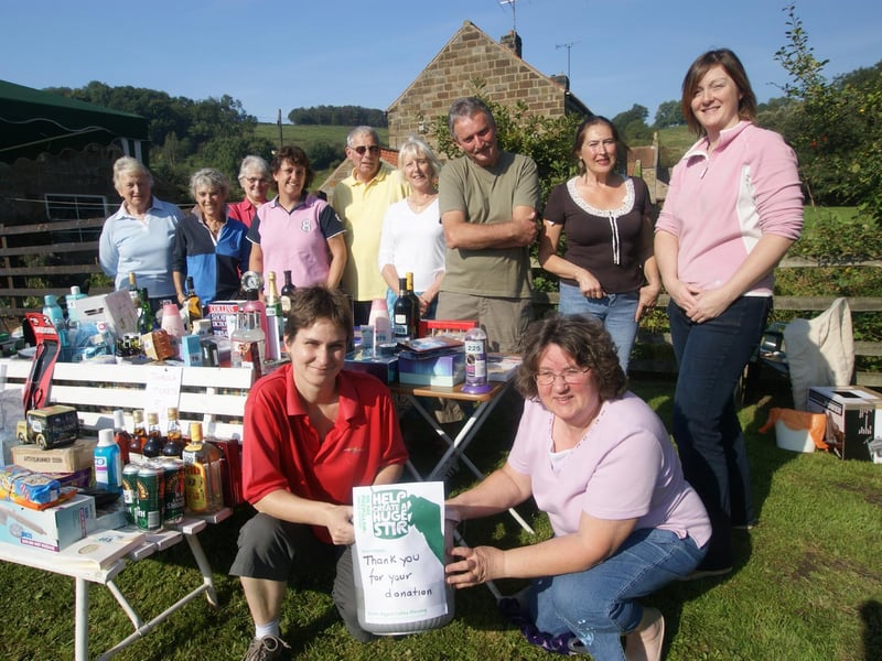A coffee morning at Grosmont raises money for Macmillan.