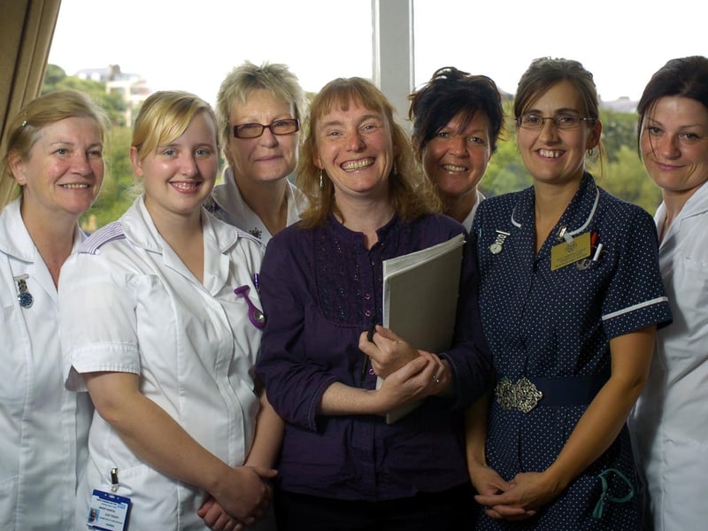 Poet Kate Evans visits Whitby Hospital to teach creative writing.