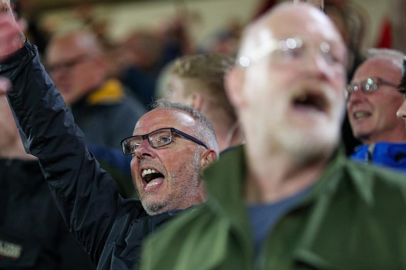North End fans provided plenty of vocal backing at Bramall Lane