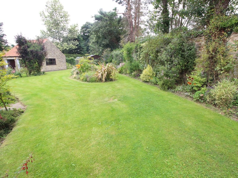 Mature trees, bushes and shrubs add to the appeal of the gardens.