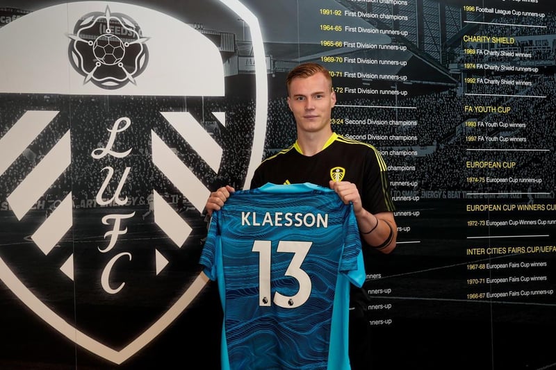 The summer signing is United's clear second choice 'keeper. Picture by LUFC.