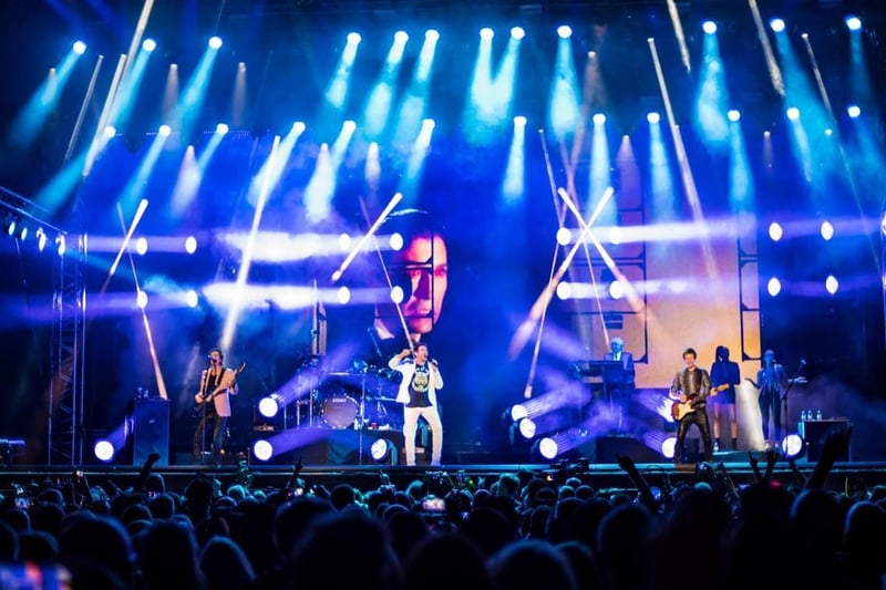 Duran Duran at Scarborough Open Air Theatre. Photo: Cuffe and Taylor